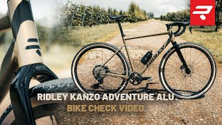 Ridley Kanzo Adventure Alu  bike check video [upl. by Silda929]