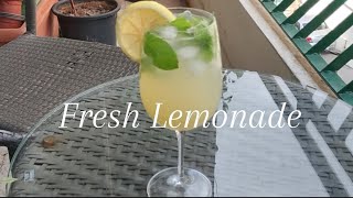 Homemade Lemonade RecipeFresh from the GardenLebanese Style [upl. by Aytac]