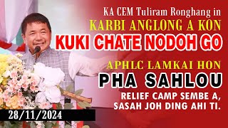 28 NOV 2024  Karbi Anglong a Kuki chate nungno ding kiti APHLC in janom lou panpi johding ahi ti [upl. by Ynahpit]