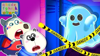 Our School Is Haunted  First Day of School 😎🧁 Wolfoo Back to School Stories 🤩 Wolfoo Kids Cartoon [upl. by Zetes723]