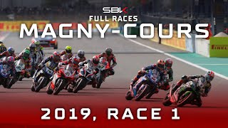 WorldSBK FULL Races 🍿  MagnyCours 2019 Race 1 🇫🇷 [upl. by Layney36]