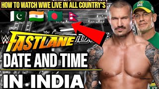 How to watch wwe live on mobile  Fastlane 2023 Date And time In India [upl. by Aicrop]