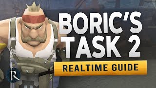 RS3 Borics Task 2 – Realtime Miniquest Guide [upl. by Ridgley731]