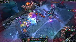 LoL Aram  Gameplay  No COMMENTARY  Crazy plays  FULL GAME [upl. by Shepard]