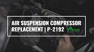 MercedesBenz Air Suspension Compressor Replacement [upl. by Eiramana318]