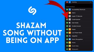 How to Shazam Song Without Being on App 2024 [upl. by Fechter6]