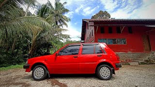 Dijual mobil bekas Toyota Starlet 10 Glowing BBm irit [upl. by Eidob]