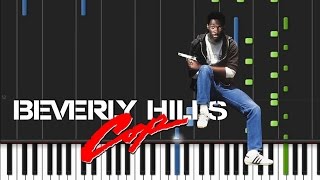 Beverly Hills Cop  Main Theme Synthesia Tutorial [upl. by Clarisse699]