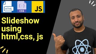 javascript bangla tutorial 90  mini project 1  how to create a slideshow [upl. by Thomajan709]