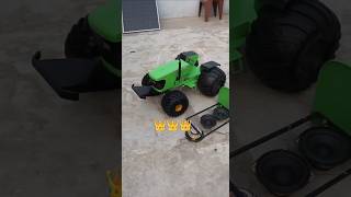 Making remote control tractor trolley 🚜👑motor speaker rkg [upl. by Elamaj]