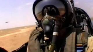 Wild Fly  Dassault Mirage F1 Low Level in Chad [upl. by Rooker]