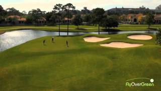 Sandestin Golf Club  drone aerial video  Baytowne  Hole07 [upl. by Ihskaneem]