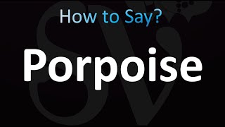 How to Pronounce Porpoise correctly [upl. by Naols808]