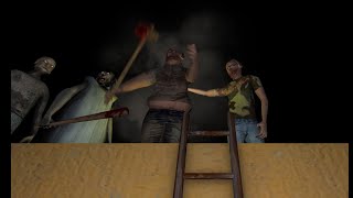 Hard Mode  Guests  Grandpas Shotgun  Attic Ending  The Twins PC [upl. by Ytsim]