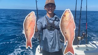 Snapper Fishing for BIG Mutton and Mangroves THE BITE WAS HOT Fort pierce Florida [upl. by Immot906]