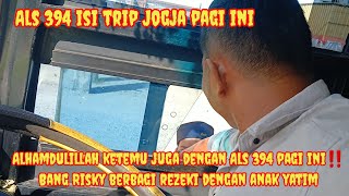 Als 394 isi trip Jogja Alhamdulillah ketemu di loket sidimpuan‼️Bang Risky berbagi Rezeki anak yatim [upl. by Anaihs692]