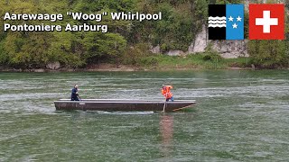 Aarburg  Aarewaage quotWoogquot Whirlepool and Pontoniere switzerland aarburg [upl. by Noreik]