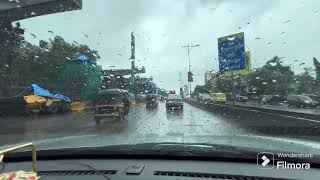 Drive from Manpada to Kasarvadavali  Thane Ghodbunder Road [upl. by Ora746]