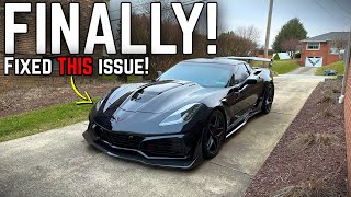 HOW TO LOWER your C7 Corvette for FREE ZR1 Corvette MUST HAVE modification [upl. by Annaeel]