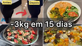 3KG EM 15 DIAS SEM DIETA  Emagreça com brássicas  Estrogonofe  Legumes assados  Salada [upl. by Jermayne]