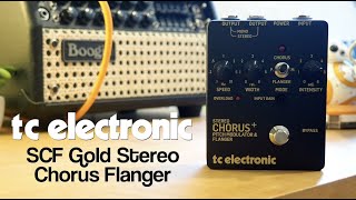 TC Electronic SCF Gold Stereo Chorus Flanger [upl. by Esinad69]