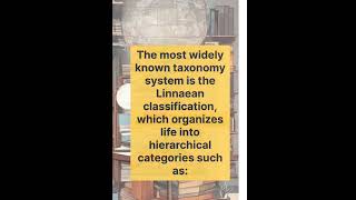 Taxonomy science taxonomy taxonomiccategories lifescience biology chordata shorts definition [upl. by Teferi252]