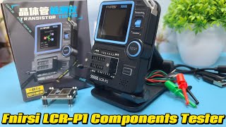 Fnirsi LCR P1 Transistor Tester  New LCR Meter Components Tester Review LCRP1 [upl. by Rasecoiluj]