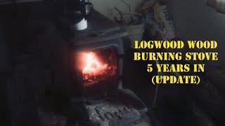 Logwood Wood Burning Stove 5 years in Update [upl. by Aihsile]