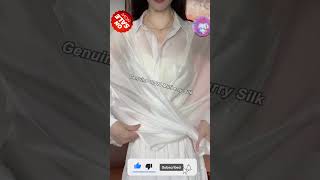 How to tie 25in x 25in 65cm x 65cm Medium Silk Scarf 83 Short [upl. by Marino429]