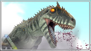 PERFECT TAMING A MAX LEVEL CARCHARODONTOSAURUS  ARK Caballus Episode 84 [upl. by Innaig430]