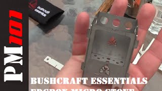 Bushcraft Essentials EDC Box Outdoor Pocket Micro Stove [upl. by Terhune]