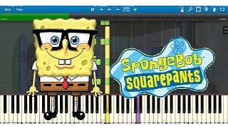 Tomfoolery Spongebob Squarepants Production Music  Synthesia [upl. by Atilal547]