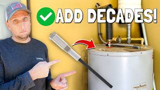 Add 20 Extra Years To Your Water Heater amp Get Rid Of Rotten Egg Smell [upl. by Chen]