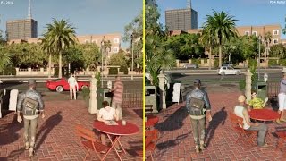 Watch Dogs 2 PS4 E3 Demo vs Retail Graphics Comparison Gameplay [upl. by Pepe]