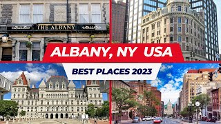 Best Places to Visit in Albany New York USA  Albany Travel Guide 2023  New York Places [upl. by Killoran]