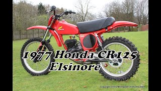 quotThe Iconicquot 1977 Honda CR125 Elsinore [upl. by Ferneau]