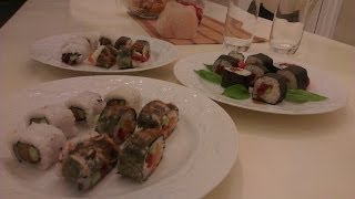 Kaip pagaminti sushi nuo A iki Ž  How to make sushi step by step [upl. by Brocklin]