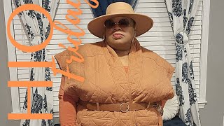 Fashion Fridays Forever21 Quilted Vest Plussizefashion Plussizestyle Styling over 40 [upl. by Navis]