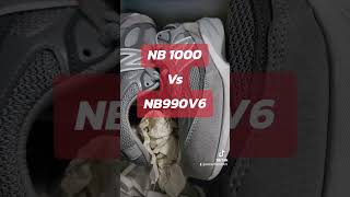 New balance 1000 Vs 990v6 [upl. by Froehlich532]