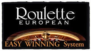 European ROULETTE Easy Winning Tricks [upl. by Eniawtna986]