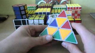 Het oplossen van een pyraminx [upl. by Akinal]