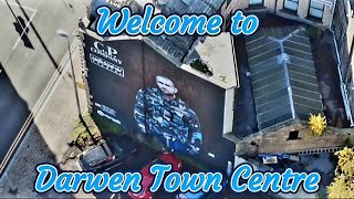 Fun flight over Darwen town centre on a sunny Saturday [upl. by Amrak]