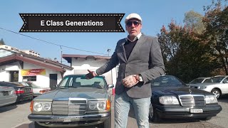 MercedesBenz W123 and W124 E Class history Driving With Gloves [upl. by Blackman347]