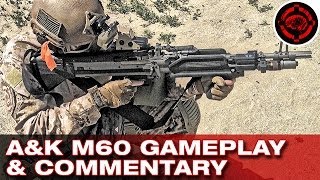 Airsoft MK43  M60 Gameplay AampKVFC [upl. by Russell323]