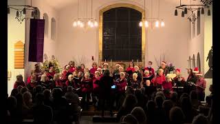 Gower Wassail  Earthly Voices Choir of Cobham Surrey  2023 Christmas Concert in Claygate Elmbridge [upl. by Edmee]