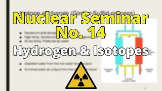 Seminar 14  Hydrogen Isotopes [upl. by Akkin297]