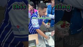 Learn to make Ice Cendol in Melaka allstarinfluencersaward2024 adisyahreza shorts [upl. by Liryc]