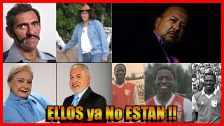 FAMOSOS COLOMBIANOS que Murieron en el 2022 Parte 1 [upl. by Drhcir]