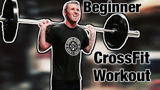 CrossFit Workout for Beginners  Day 1 [upl. by Baseler]