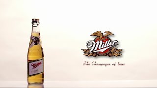 MILLER HIGH LIFE The Champagne of beers  Beer Ad [upl. by Nytsirk]